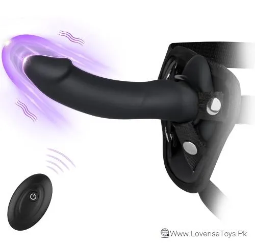 Remote Control Vibrating Strap Dildo