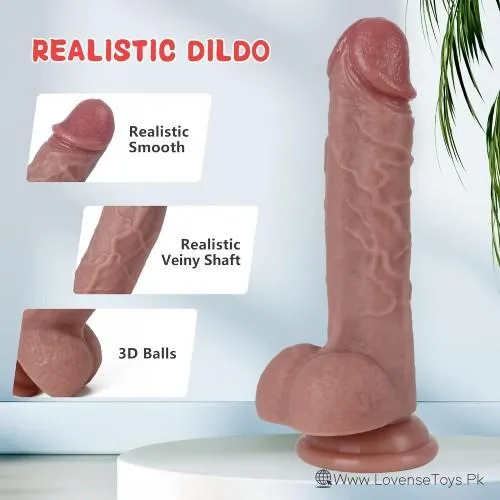 Sex Toys Dildo 7.8 Inch Realistic Silicone Dildo