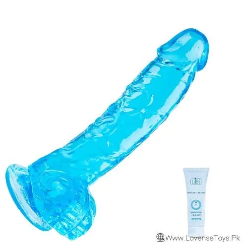 Realistic Dildo Soft Blue Dildos Sex Toy