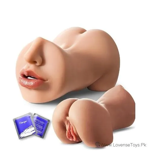 3-in-1 Male Masturbator for Men  Realistic Mouth Sex Toys