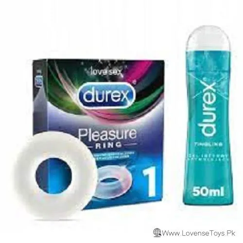 Durex Pleasure Cock Ring Sex Toy - Pack Of 2 ( Penis Rings )