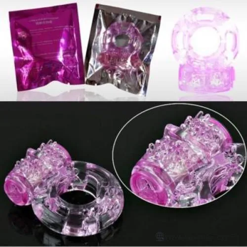 Soft Silicone Penis Vibrator Ring For Men