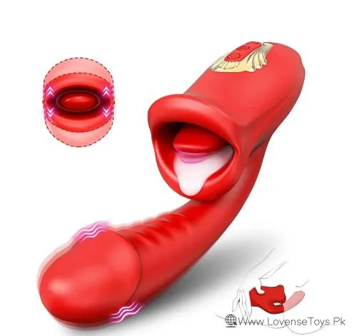 Tongue Rose Sex Toy Realistic Dildo Vibrators in Pakistan