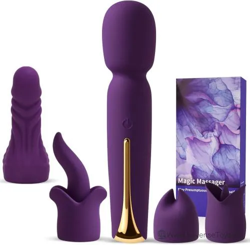 Wand Massage Vibrator Attachments Set
